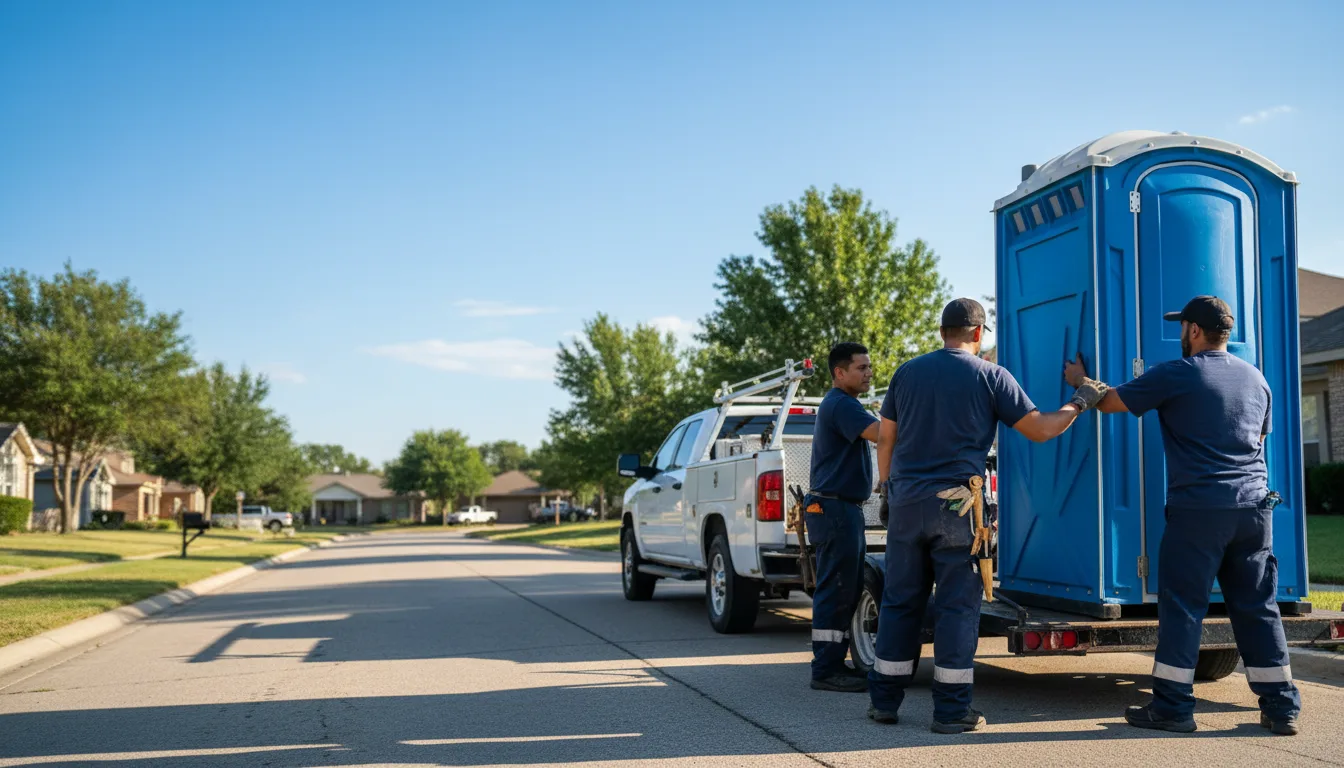 Portable Toilet Rental in Exline, IA near me